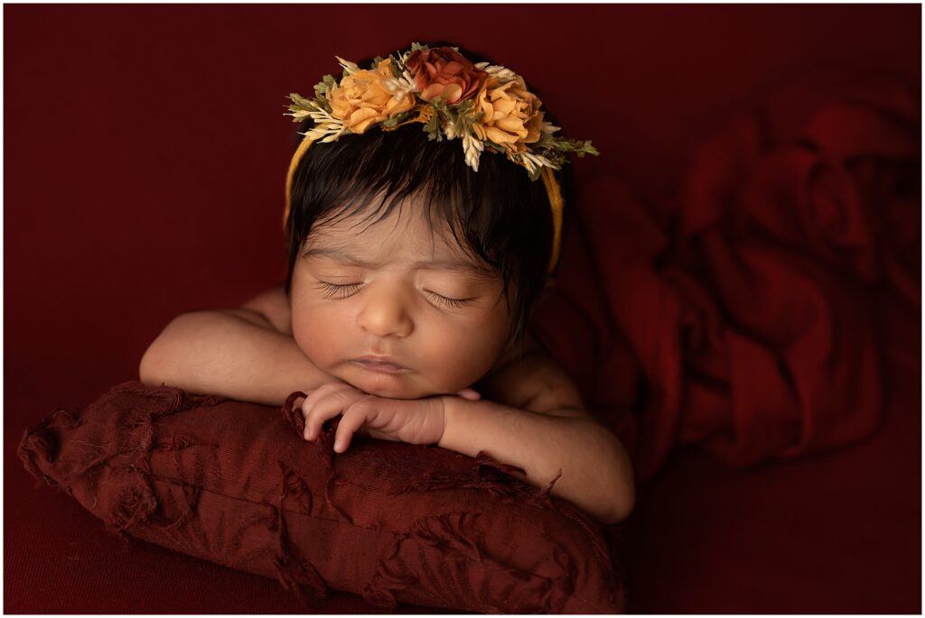 Newborn session by Accredited and Safety Certified Photographer