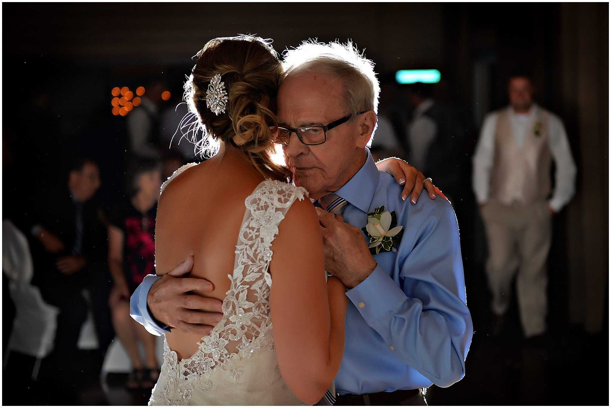 bride dancing with her grandfather