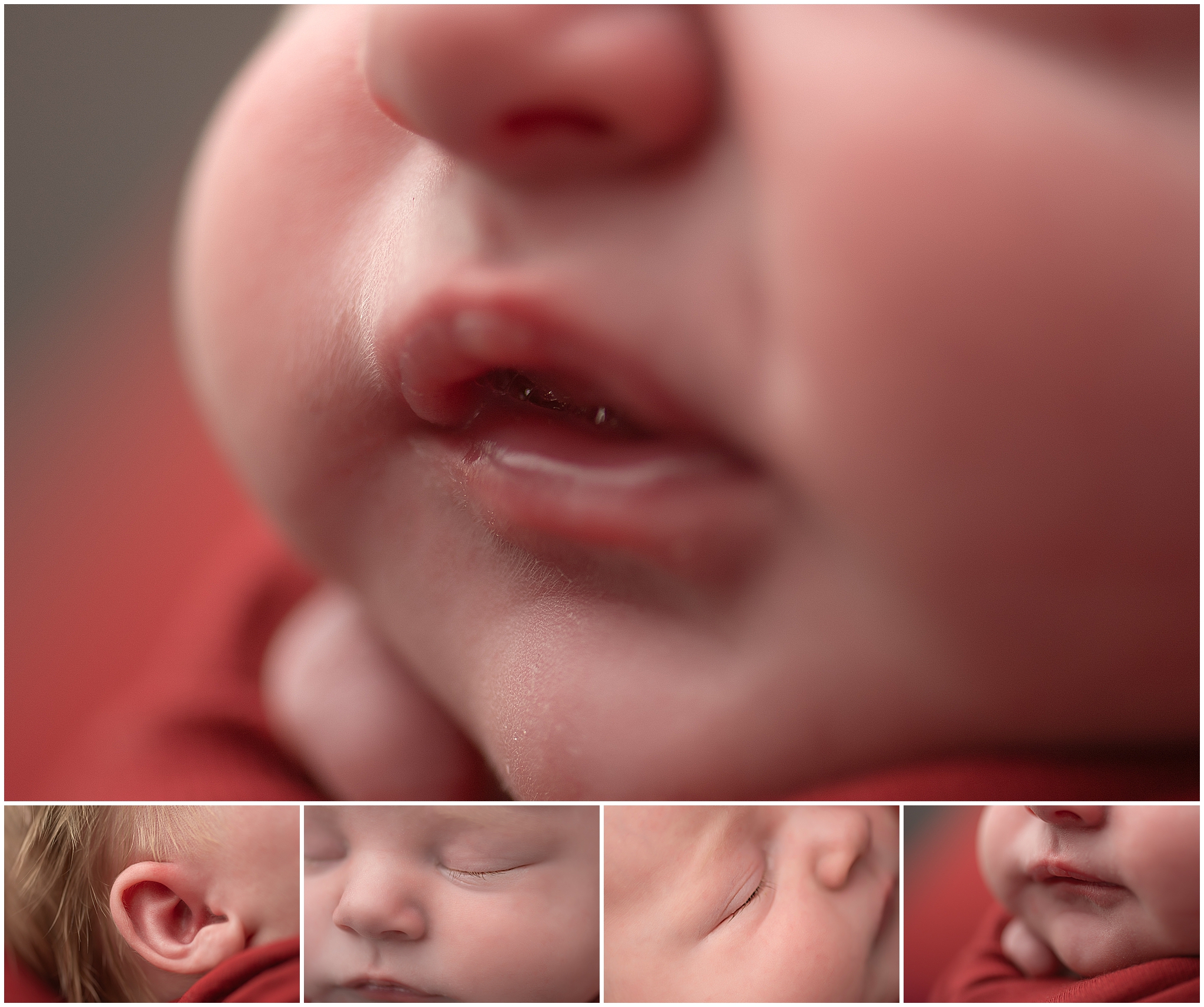 details newborn photography in London Ontario